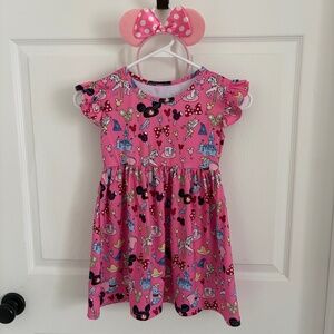 Girls Magic Kingdom Dress & Ears